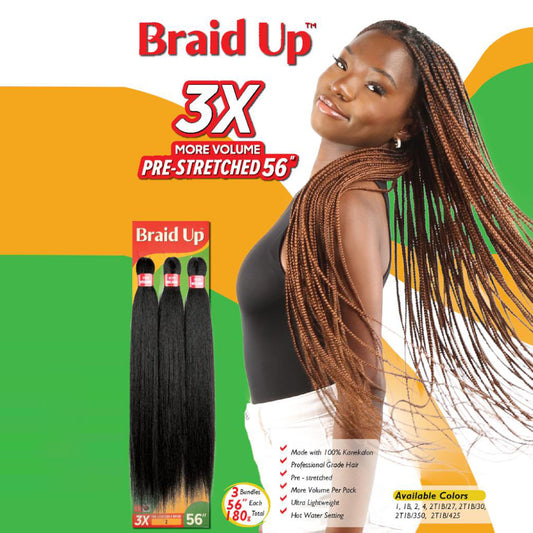Outre Braid Up Pre- Stretched Braid 3X 56