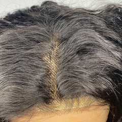 Unprocessed Brazilian Water Curl 13X4 HD Lace Wig